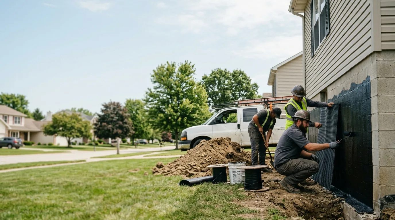 Basement Waterproofing in Stockport, OH near me
